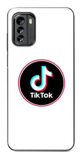 Силиконовый чехол с изображением "Лого Тик Ток" для Nokia G60