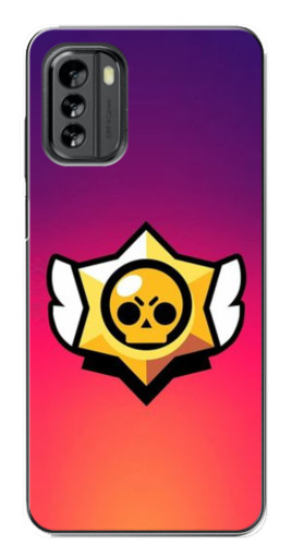 Силиконовый чехол с изображением "Логотип Brawl Stars" для Nokia G60