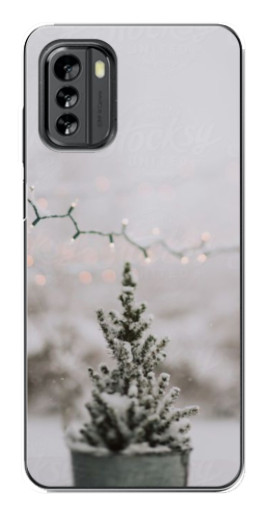 Чехол с картинкой "Маленькая елка" для Nokia G60