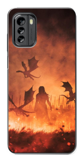 Чехол с принтом "Мать драконов" для Nokia G60