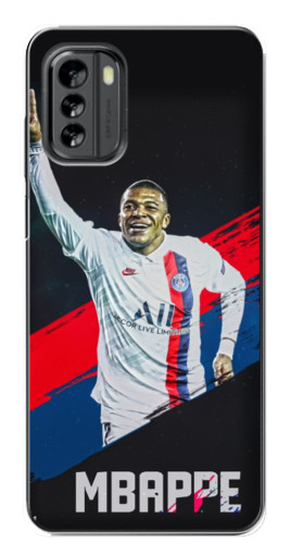 Силиконовый чехол с изображением "Mbappe в ПСЖ" для Nokia G60