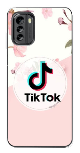 Чехол с картинкой "Нежный принт" для Nokia G60