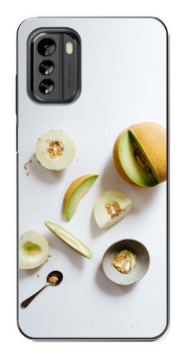 Силиконовый чехол с изображением "Обед из дынь" для Nokia G60