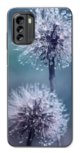 Силиконовый чехол с изображением "Одуванчик с капельками" для Nokia G60