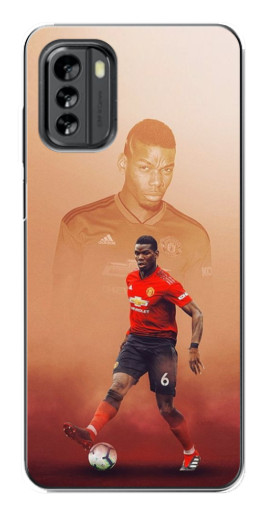 Силиконовый чехол с изображением "Pogba с Манчестера" для Nokia G60