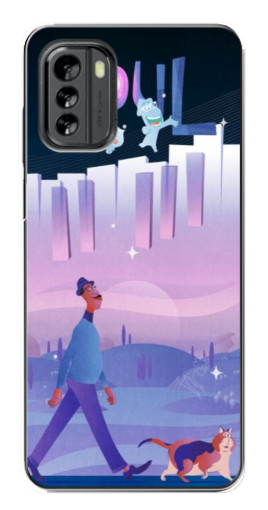 Чехол с печатью "Постер к мультику" для Nokia G60