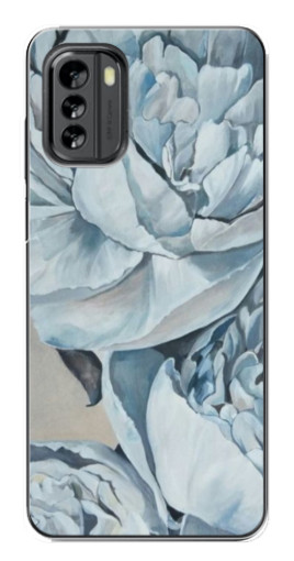 Чехол с печатью "Рисунок пионы" для Nokia G60