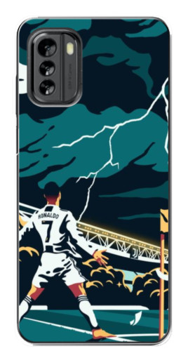 Чехол с печатью "Ronaldo празднование" для Nokia G60