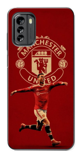Чехол с печатью "Ronaldo в МЮ" для Nokia G60