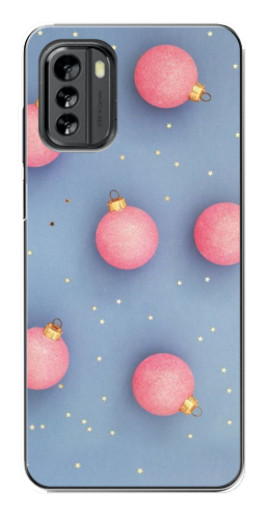 Чехол с печатью "Розовые шары" для Nokia G60