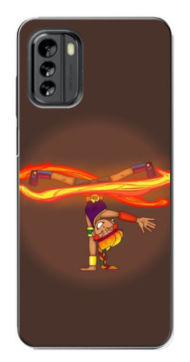 Чехол с картинкой "Танцующая Амбер" для Nokia G60