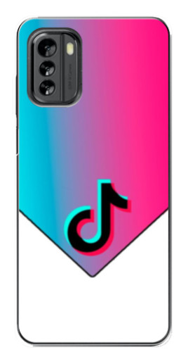 Силиконовый чехол с изображением "Tiktok Logo" для Nokia G60