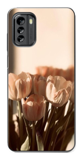 Чехол с картинкой "Тюльпаны на солнце" для Nokia G60