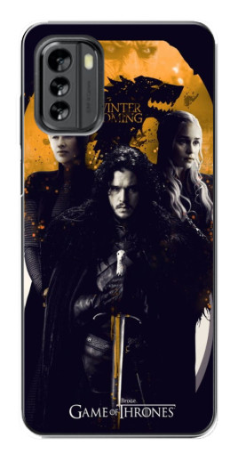 Чехол с картинкой "Winter Coming" для Nokia G60
