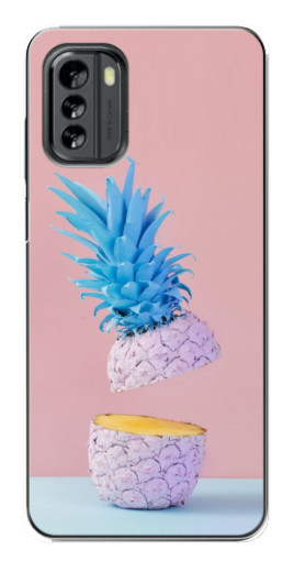 Чехол с картинкой "Яркий ананас" для Nokia G60