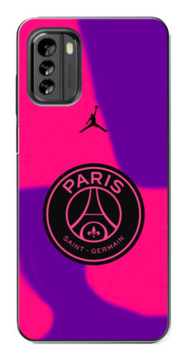 Чехол с принтом "Яркий лого PSG" для Nokia G60