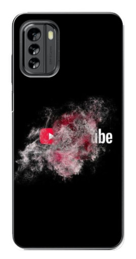 Чехол с принтом "Яркий Ютуб" для Nokia G60