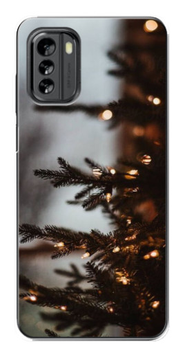 Чехол с принтом "Елка с гирляндой" для Nokia G60