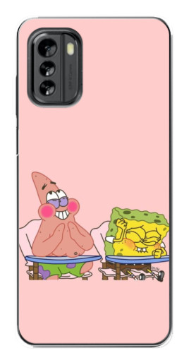 Чехол с печатью "За партой" для Nokia G60