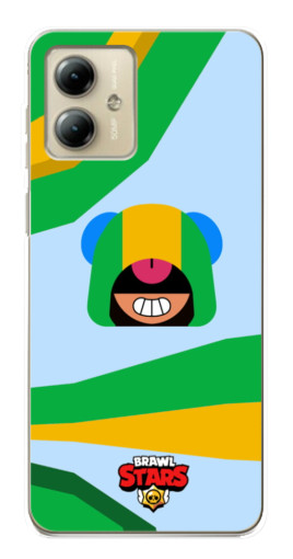 Чехол с печатью "Арт Леон" для Motorola MOTO G14