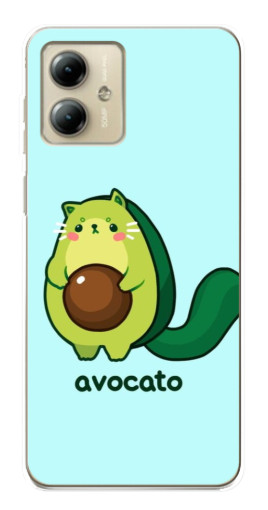 Чехол с принтом "Avocato" для Motorola MOTO G14