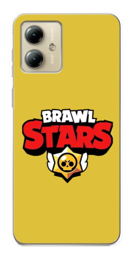 Чехол с картинкой "Brawl Logo" для Motorola MOTO G14