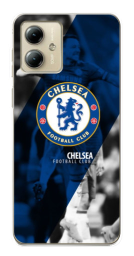 Чехол с принтом "Club Chelsea" для Motorola MOTO G14
