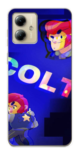 Чехол с принтом "Colt шпион" для Motorola MOTO G14