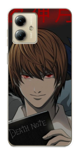 Чехол с картинкой "Death Note" для Motorola MOTO G14