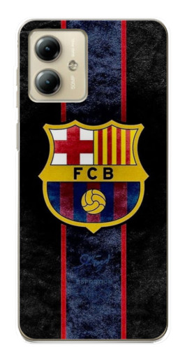 Чехол с картинкой "FCB" для Motorola MOTO G14