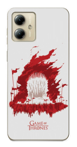 Чехол с картинкой "Game Of Thrones" для Motorola MOTO G14