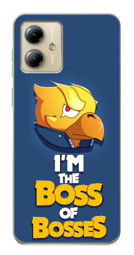Чехол с картинкой "Gold Boss" для Motorola MOTO G14
