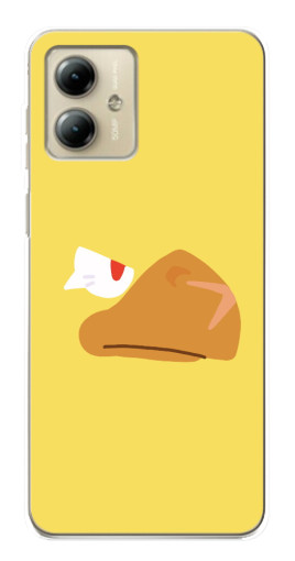 Чехол с печатью "Gold Crow" для Motorola MOTO G14