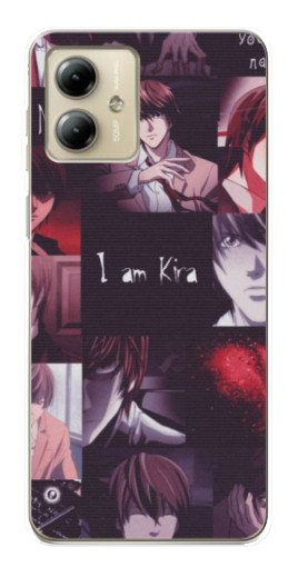 Чехол с картинкой "I am Kira" для Motorola MOTO G14