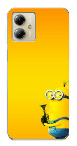 Чехол с картинкой "Кевин Миньон" для Motorola MOTO G14