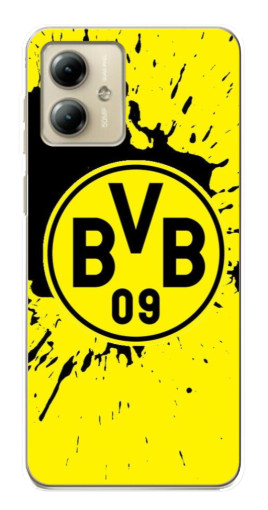 Силиконовый чехол с изображением "Красочный лого BVB" для Motorola MOTO G14