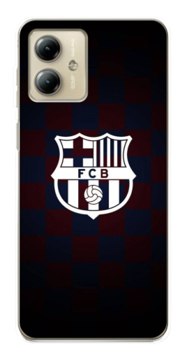 Чехол с принтом "Лого FCB" для Motorola MOTO G14
