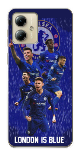 Чехол с картинкой "London is Blue" для Motorola MOTO G14