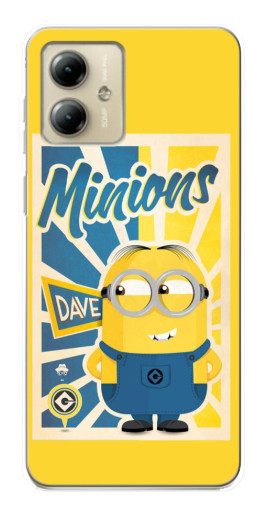 Чехол с печатью "Minions" для Motorola MOTO G14