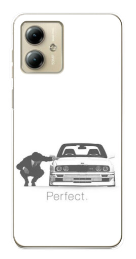 Чехол с печатью "Perfect BMW" для Motorola MOTO G14