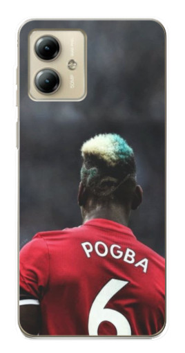 Чехол с принтом "Pogba 6" для Motorola MOTO G14
