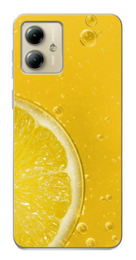 Чехол с принтом "Сочный лимон" для Motorola MOTO G14
