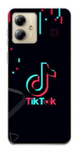 Чехол с принтом "Стиль TikTok" для Motorola MOTO G14