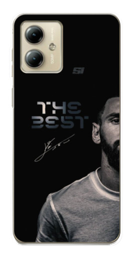 Чехол с принтом "The Best Messi" для Motorola MOTO G14