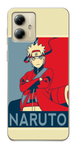 Силиконовый чехол с изображением "Удзумаки Naruto" для Motorola MOTO G14