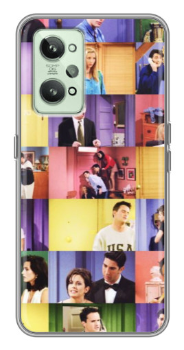 Чехол с принтом "Актеры Друзья" для Realme GT2
