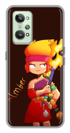 Чехол с принтом "Amber с факелом" для Realme GT2