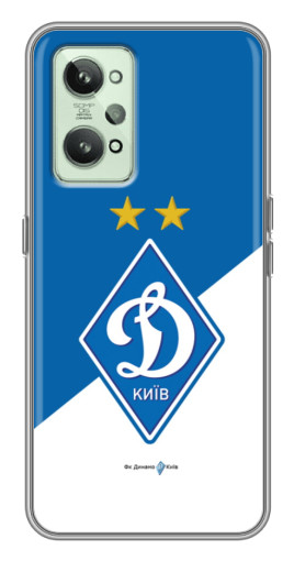 Чехол с картинкой "Бело-синий Динамо" для Realme GT2