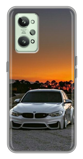 Чехол с печатью "BMW белая" для Realme GT2