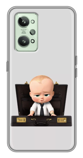 Чехол с картинкой "Босс с чемоданом" для Realme GT2